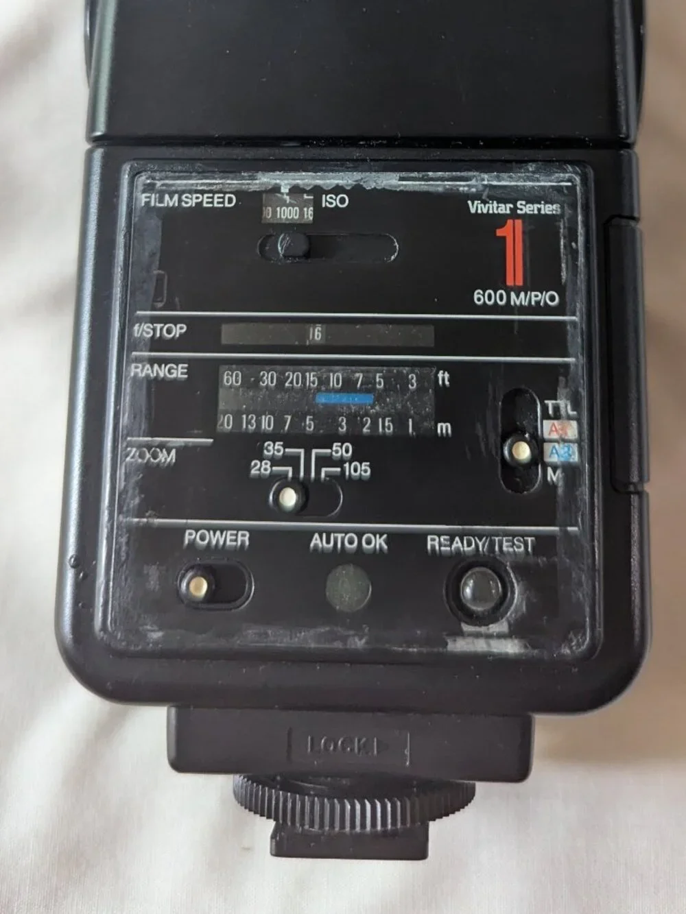 Vintage Vivitar Series 1 600 M/P/O Flash Dedicated Flash